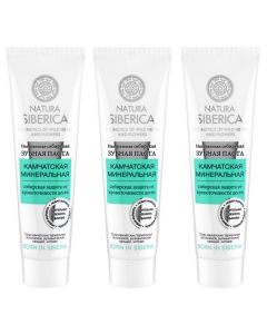 Buy Natura Siberica Kamchatka mineral toothpaste 100 g * 3 pcs | Online Pharmacy | https://pharm-pills.com