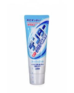 Buy LION Toothpaste protection against caries with microgranules refreshing tube Dentor Clear MAX Super Cool | Online Pharmacy | https://pharm-pills.com