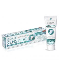 Buy Toothpaste ROCS restoration and whitening Sensitive ROCS, 94 gr | Online Pharmacy | https://pharm-pills.com