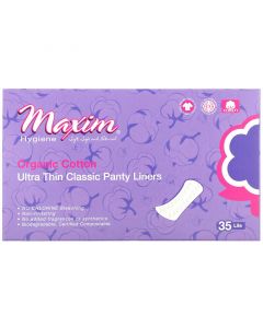 Buy Maxim Hygiene Products, Classic ultra-thin pads, organic cotton, 35 pieces | Online Pharmacy | https://pharm-pills.com