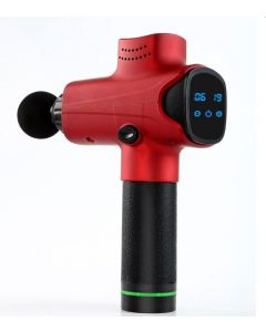 Buy Tewson Minipro M11 Percussion massager with a set of nozzles red | Online Pharmacy | https://pharm-pills.com