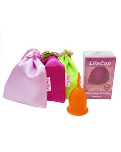 Buy Atlas Premium menstrual cup, orange S LilaCup 20 ml | Online Pharmacy | https://pharm-pills.com