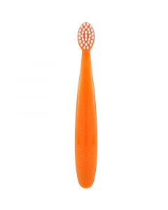 Buy RADIUS, Totz Toothbrush, 18+ Months, Extra Soft, Orange Glitter, 1 Toothbrush | Online Pharmacy | https://pharm-pills.com