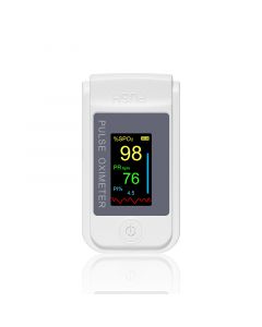 Buy 2-in-1 finger pulse oximeter for measuring blood oxygen + batteries + certificate | Online Pharmacy | https://pharm-pills.com