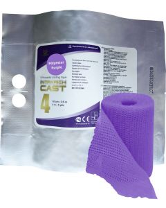 Buy Polymeric bandage Intrarich IR-0049, rigid fixation Cast, purple, 10 cm x 3.6 m | Online Pharmacy | https://pharm-pills.com