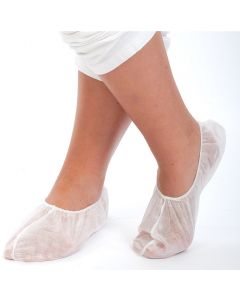 Buy EleGreen Spunbond disposable socks, white, 50 pairs per pack, shoe covers with elastic band, durable, hygienic, universal | Online Pharmacy | https://pharm-pills.com