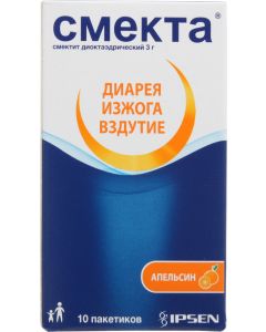 Buy Smecta pore. prigot. suspension d / int. reception (orange) pack. 3g # 10 | Online Pharmacy | https://pharm-pills.com