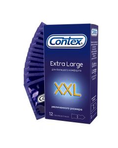 Buy Contex Extra Large XXL Oversized condoms for greater comfort, 12 pcs | Online Pharmacy | https://pharm-pills.com