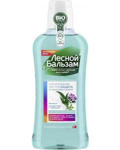 Buy Mouthwash Forest Balsam Extra protection against bacteria and plaque, 67769289, 400 ml | Online Pharmacy | https://pharm-pills.com