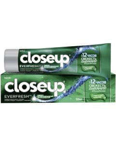 Buy CloseUp Everfresh Toothpaste Mint Charge, with antibacterial rinse, 100 ml | Online Pharmacy | https://pharm-pills.com