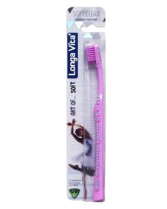 Buy Toothbrush Longa Vita Ultra Soft ballerina | Online Pharmacy | https://pharm-pills.com