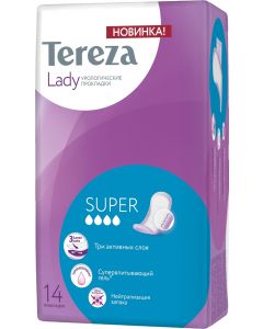 Buy Urological pads TerezaLady Super, 14 pcs | Online Pharmacy | https://pharm-pills.com