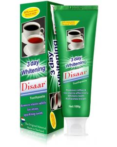 Buy Disasit Whaar Whitening coffee paste for effective removal of plaque 100 g | Online Pharmacy | https://pharm-pills.com