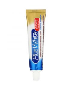 Buy Plus White, Whitening Toothpaste (Coffee Lovers), Cool Mint Flavor, 100 g | Online Pharmacy | https://pharm-pills.com