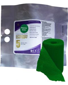 Buy Polymer bandage Intrarich IR-SC0052, semi-rigid (soft) Cast Soft, green, 12.5 cm x 3.6 m | Online Pharmacy | https://pharm-pills.com