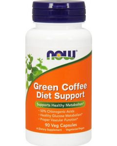 Buy Now Foods Green Coffee 90 capsules (BAA) | Online Pharmacy | https://pharm-pills.com