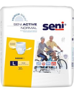 Buy Seni Active Normal urological briefs for adults, for moderate to severe incontinence, size L (3), 30 pcs | Online Pharmacy | https://pharm-pills.com