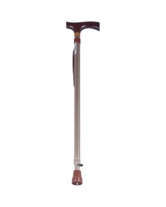 Buy Wheelchair / adjustable / walking / support cane, with OOPS and wooden handle art. BOC-200, BRONIGEN | Online Pharmacy | https://pharm-pills.com