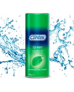 Buy Contex Green Intimate Lubricating Gel, with antioxidant, 100 ml | Online Pharmacy | https://pharm-pills.com