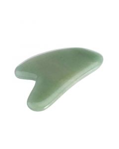 Buy EcoGoods Aventurine teardrop-shaped Guasha face massager | Online Pharmacy | https://pharm-pills.com