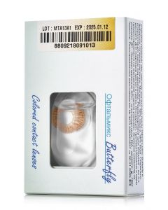 Buy Ophthalmix 1Tone colored contact lenses 3 months, -1.50 / 14.2 / 8.6, light brown, 2 pcs. | Online Pharmacy | https://pharm-pills.com