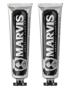 Buy Marvis Toothpaste Set Amarelli Licorice Amarelli Licorice, 2x85 ml, 2 pcs | Online Pharmacy | https://pharm-pills.com