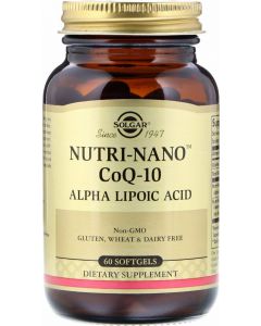 Buy olgar, Nutri-Nano CoQ-10 Alpha Lipoic Acid 'Nutricoenzyme Q-10 with alpha lipoic acid', 60 capsules | Online Pharmacy | https://pharm-pills.com