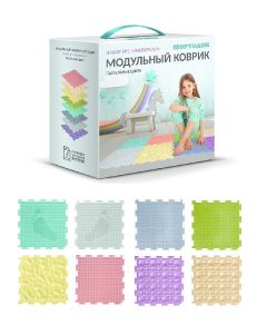 Buy Massage mat ORTODON Set 1 'Universal', pastel colors | Online Pharmacy | https://pharm-pills.com