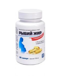 Buy Fish oil, purified, 90 capsules, 1400mg | Online Pharmacy | https://pharm-pills.com