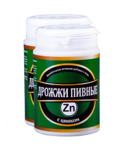 Buy Brewer's yeast Bioterra with zinc, 100 pcs x 500 mg | Online Pharmacy | https://pharm-pills.com