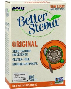 Buy Now Foods Stevia (powder) 100 bags (BAA) | Online Pharmacy | https://pharm-pills.com