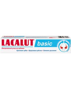 Buy Lacalut basic, toothpaste, 75 ml | Online Pharmacy | https://pharm-pills.com