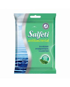 Buy Antibacterial wet wipes Salfeti antibacterial No. 20, art. 70900 (24) | Online Pharmacy | https://pharm-pills.com