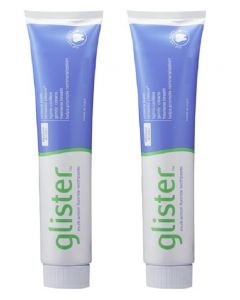 Buy GLISTER Set of toothpastes travel package, 50 ml, 2 pcs | Online Pharmacy | https://pharm-pills.com