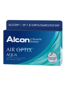 Buy Air Optix Alcon-CIBA Vision Aqua contact lenses (3 pcs / 8.6) 1 month, -9.00 / 14.2 / 8.6, 3 pcs. | Online Pharmacy | https://pharm-pills.com