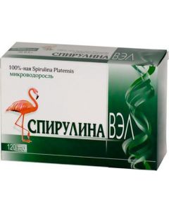 Buy Spirulina VEL microalgae, 120 tablets | Online Pharmacy | https://pharm-pills.com