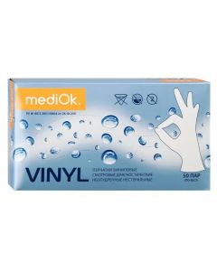 Buy Medical gloves mediOK, 50 pcs, s | Online Pharmacy | https://pharm-pills.com