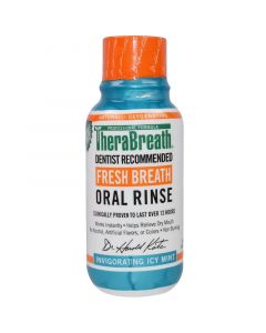 Buy TheraBreath, Fresh Breath, Mouthwash, Invigorating Icemint Flavor, 3 fl oz (88.7 ml) | Online Pharmacy | https://pharm-pills.com