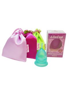 Buy Menstrual cup 'Atlas Premium', emerald M LilaCup 22 ml | Online Pharmacy | https://pharm-pills.com