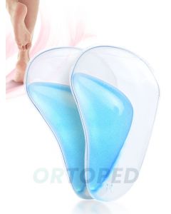 Buy Silicone instep supports for model and open shoes. Silicone. Transparent | Online Pharmacy | https://pharm-pills.com