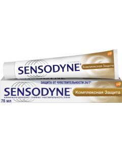 Buy Sensodyne Sensodyne Comprehensive Protection Toothpaste for sensitive teeth, antibacterial, 75 ml | Online Pharmacy | https://pharm-pills.com