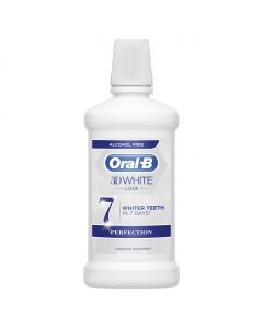 Buy Oral-b 3D White Luxe Perfection mouthwash , 500 ml  | Online Pharmacy | https://pharm-pills.com