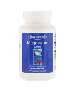 Buy Allergy Research Group, Magnesium citrate, 90 vegetable capsules | Online Pharmacy | https://pharm-pills.com