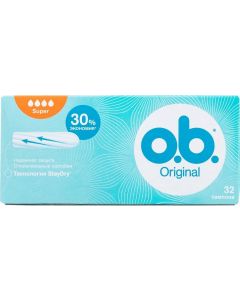 Buy OB Tampons 'Original Super', 32 pcs | Online Pharmacy | https://pharm-pills.com