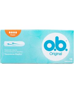 Buy OB Original Super tampons , 16 pcs  | Online Pharmacy | https://pharm-pills.com