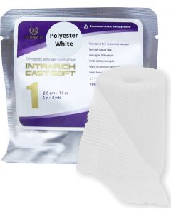 Buy Bint polymer Intrarich IR-SC0011, semi-rigid (soft) fixation Cast Soft, white, 2.5 cm x 1.8 m | Online Pharmacy | https://pharm-pills.com