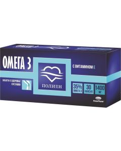 Buy Omega-3 35% 'Polyene' with vitamin E capsules 1400 mg # 30 | Online Pharmacy | https://pharm-pills.com