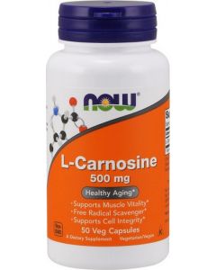 Buy Now Foods L- Carnosine 50 capsules (dietary supplement) | Online Pharmacy | https://pharm-pills.com