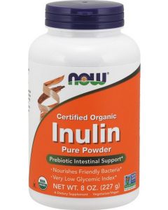 Buy Now Foods Inulin Powder Vitamin and Mineral Complex, 227 g | Online Pharmacy | https://pharm-pills.com