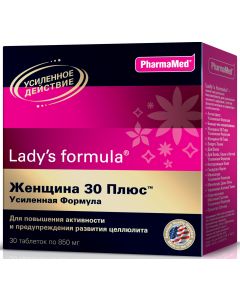 Buy Lady-S Formula 'Woman 30+ enhanced formula' biocomplex, 30 tablets | Online Pharmacy | https://pharm-pills.com